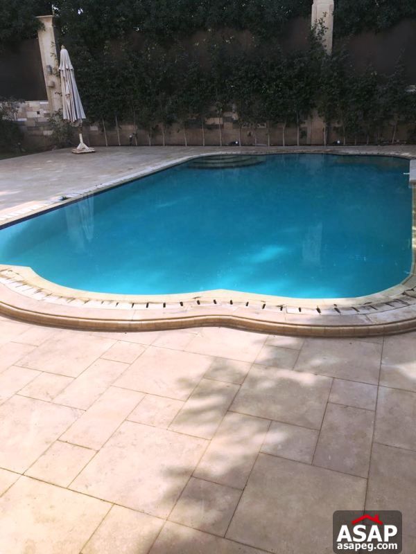 Villa with Pool for Rent in El Gezira - New Cairo Villa with Pool for Rent in El Gezira - New Cairo