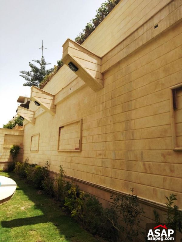 Villa with Pool for Rent in Deplomatic - New Cairo