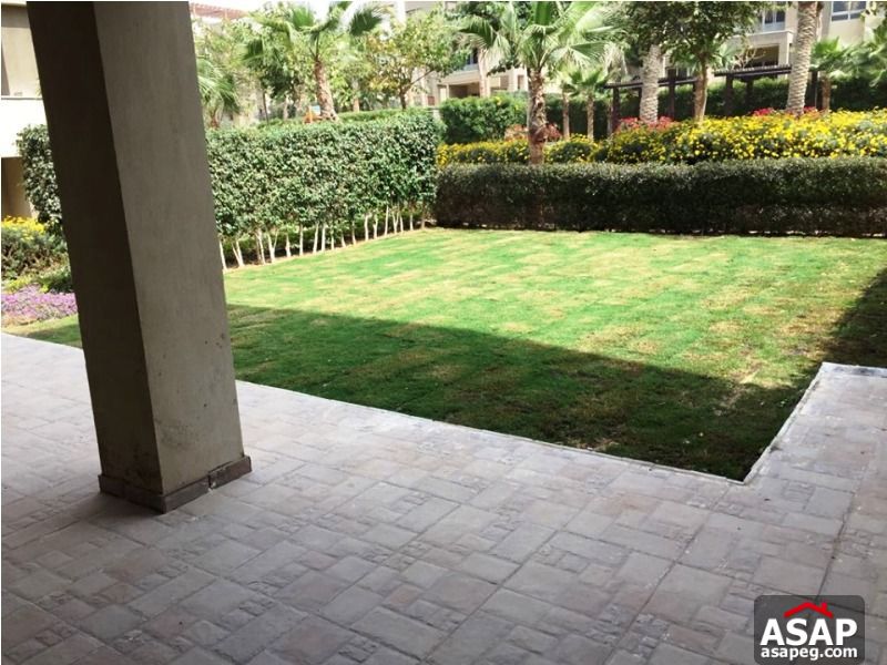 Apartment with Garden in Park View Hassan Allam