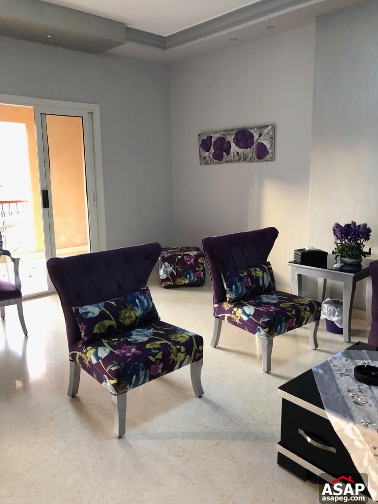 Apartment with Pool View for Rent in Katameya Plaza Apartment with Pool View for Rent in Katameya Plaza