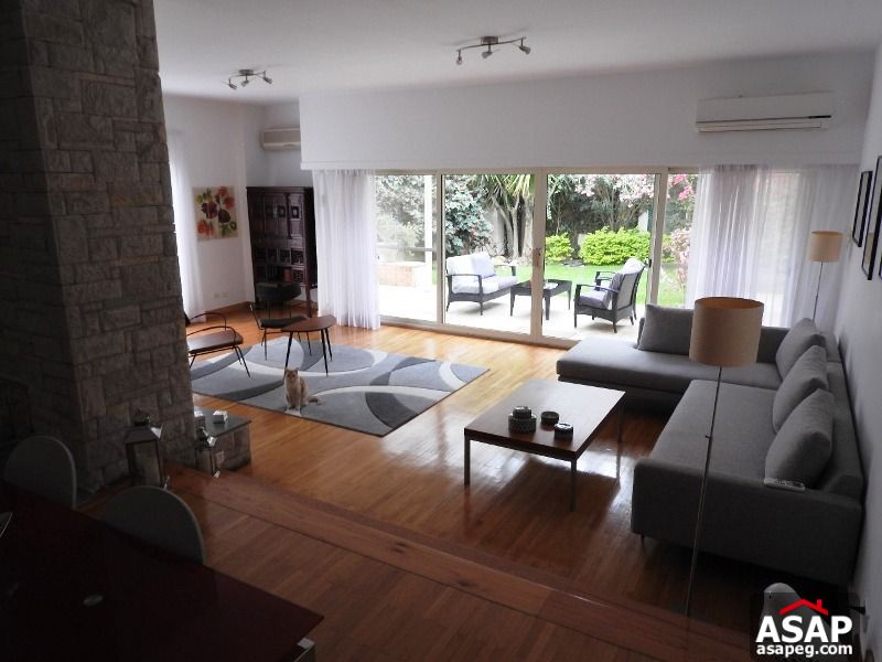 Villa with Garden for Rent in Maadi Villa with Garden for Rent in Maadi