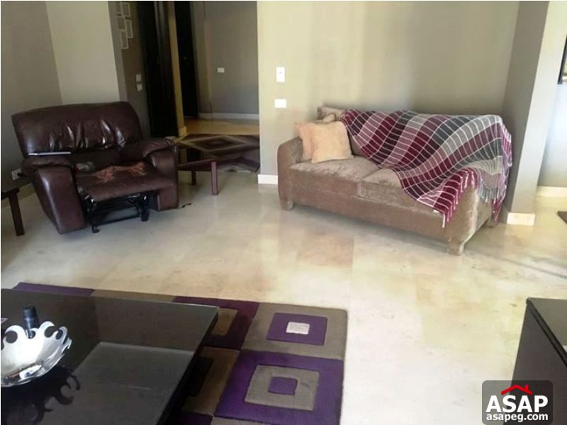 Apartment with Pool View for Rent in Katameya Plaza Apartment with Pool View for Rent in Katameya Plaza