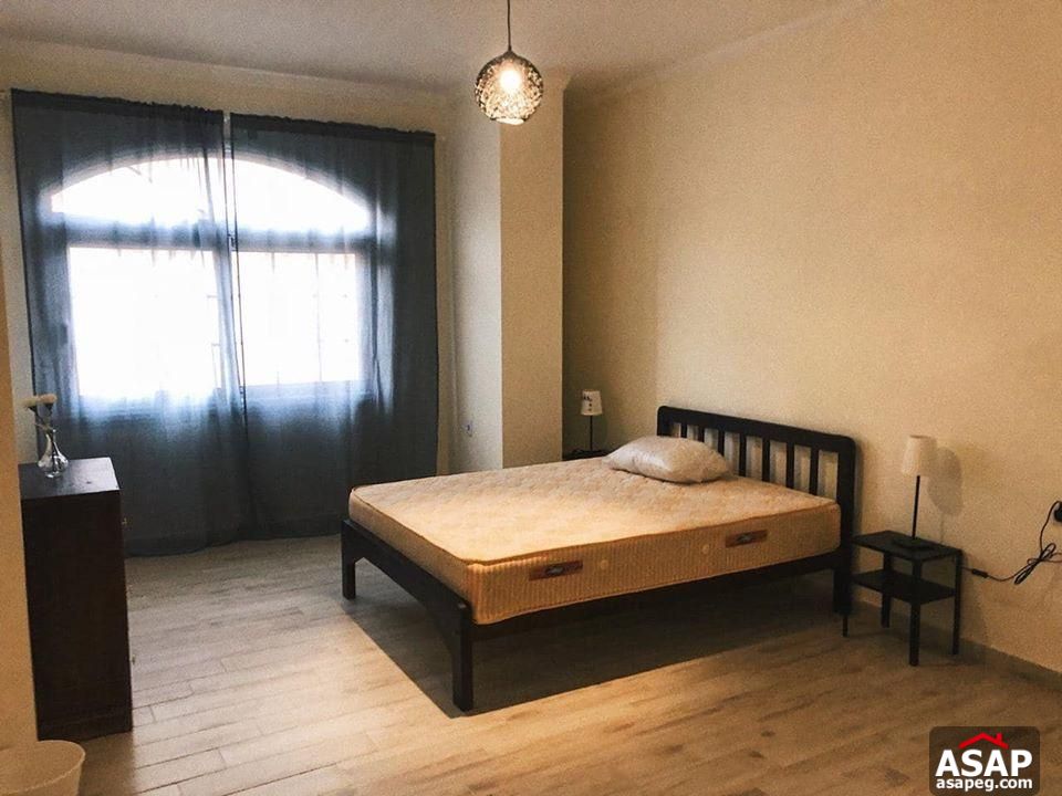 Nice Flat with Garden View for Rent in New Cairo Nice Flat with Garden View for Rent in New Cairo