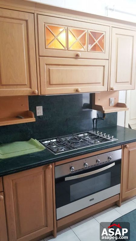 Furnished Apartment with Nile View for Rent in Maadi