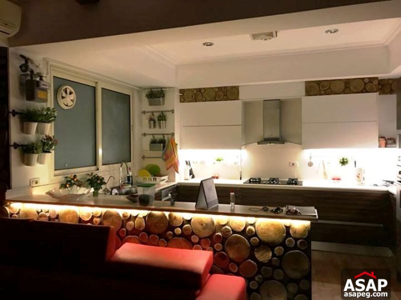Apartment with Garden View for Sale in Park View - New Cairo Apartment with Garden View for Sale in Park View - New Cairo