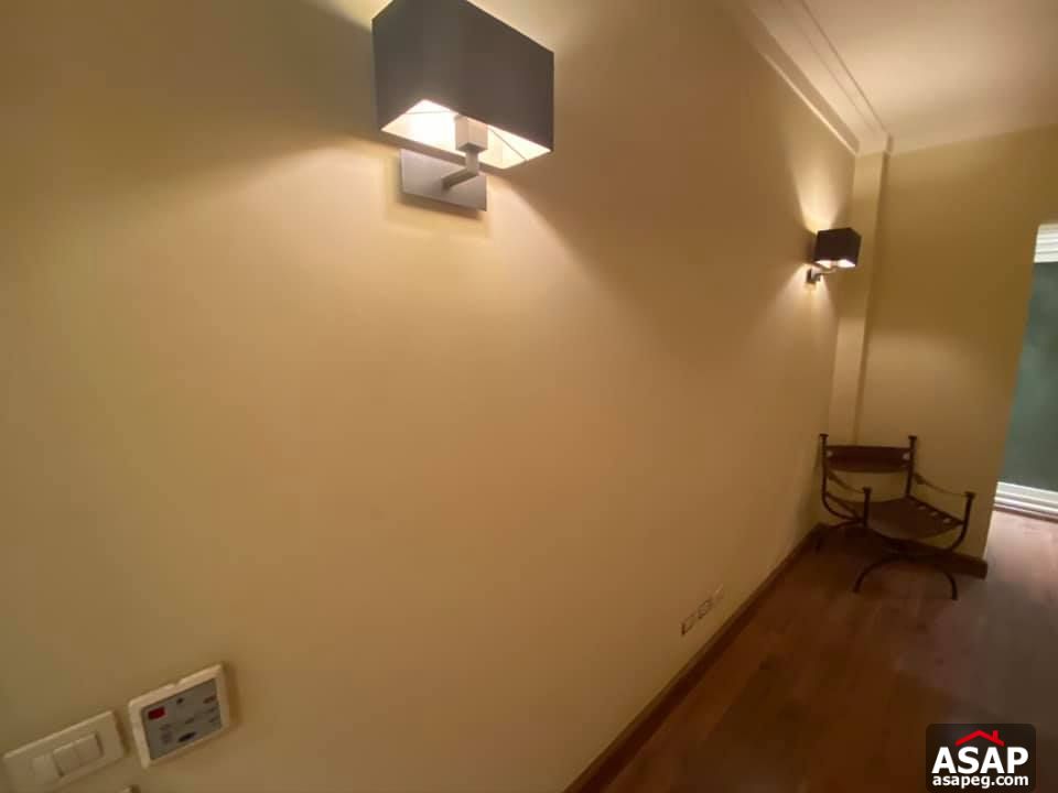 Furnished Flat with Nile View in Zamalek