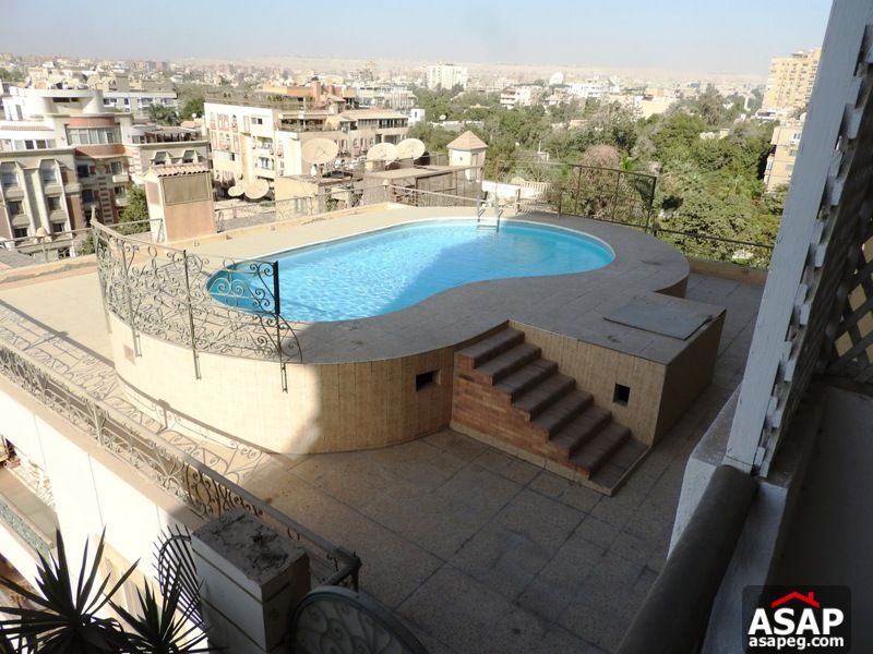 Furnished Apartment with Sharing Pool in Maadi Furnished Apartment with Sharing Pool in Maadi
