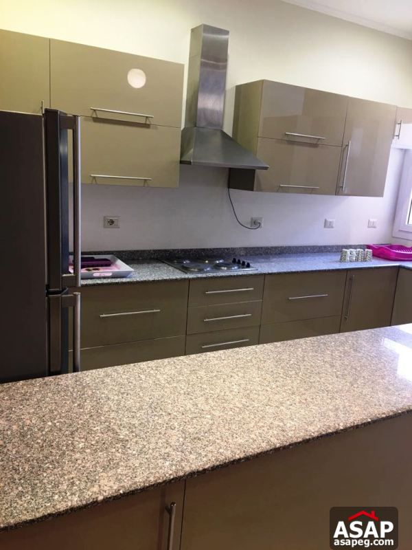 Furnished Apartment with Nice Balcony in Katameya Plaza Furnished Apartment with Nice Balcony in Katameya Plaza