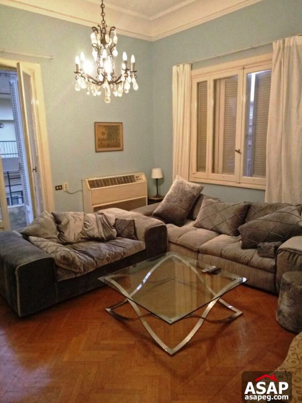 Furnished Apartment with Balcony for Rent in Zamalek Furnished Apartment with Balcony for Rent in Zamalek