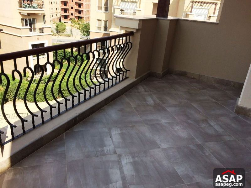 Penthouse with Garden View for Rent in Katameya Plaza Penthouse with Garden View for Rent in Katameya Plaza