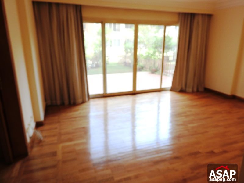 Apartment with Garden in Maadi for Rent