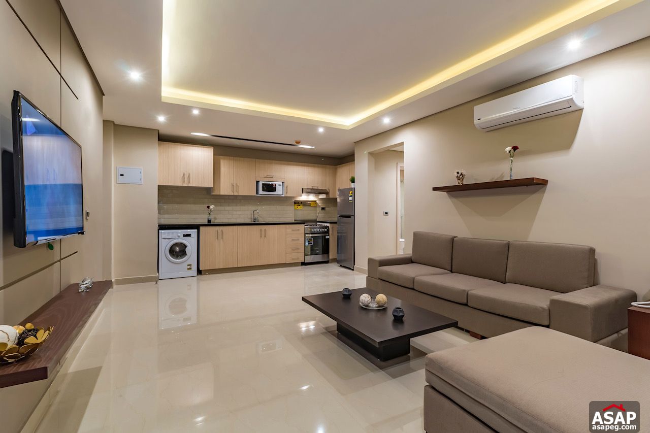 Apartment with Garden for Rent in Prime Residence - New Cairo Apartment with Garden for Rent in Prime Residence - New Cairo