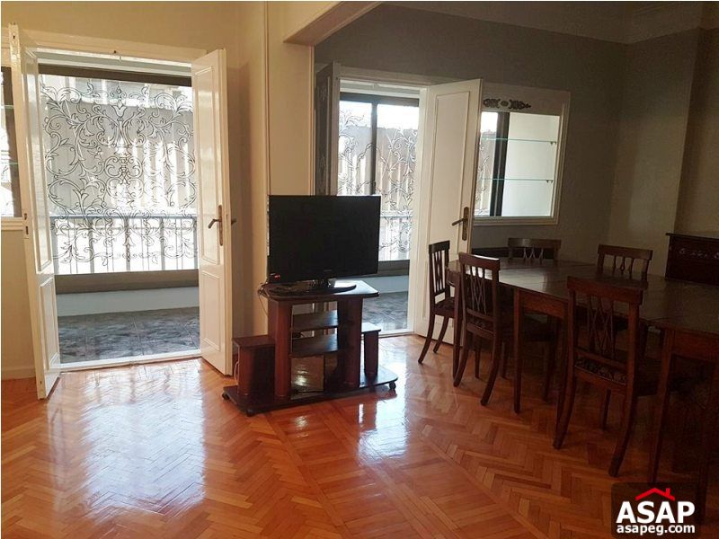 Apartment with Balcony for Rent in Zamalek Apartment with Balcony for Rent in Zamalek