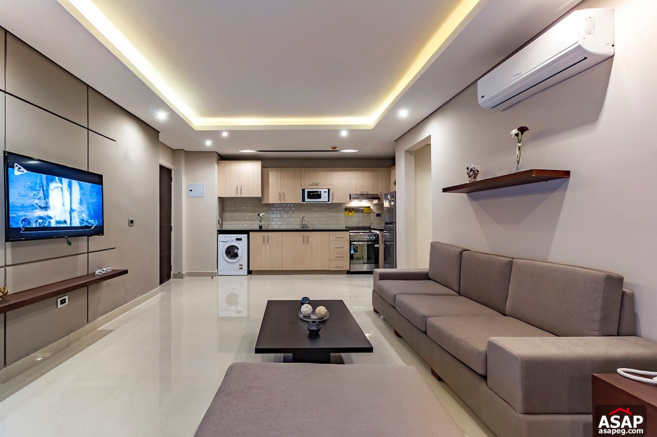 Apartment with Garden for Rent in Prime Residence - New Cairo Apartment with Garden for Rent in Prime Residence - New Cairo