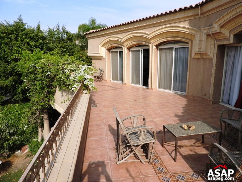 Furnished Apartment with Big Terrace in Katameya Heights