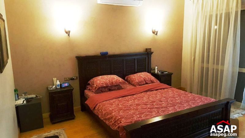 Furnished Villa with Big Garden for Rent in New Cairo Furnished Villa with Big Garden for Rent in New Cairo