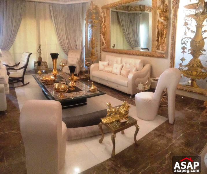 Villa with Golf View in Katameya Dunes Compound