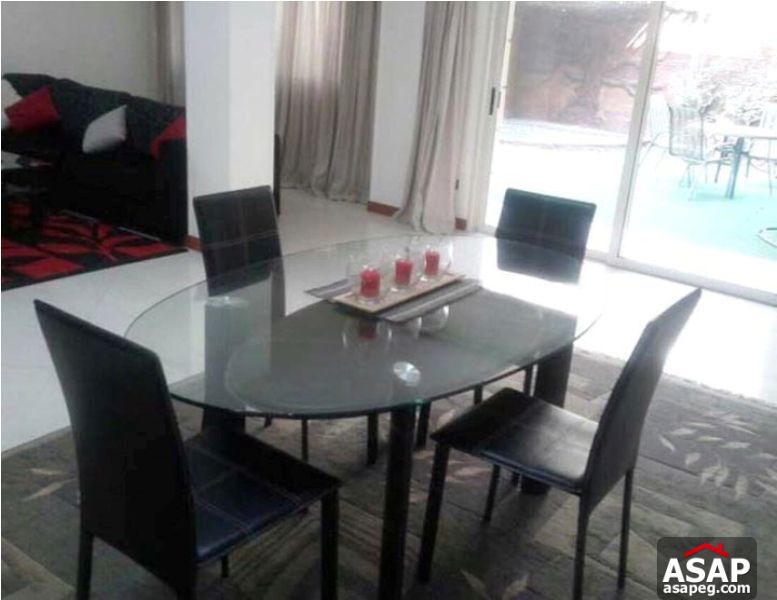 Furnished Villa with Garden for Rent in Katameya Residence Furnished Villa with Garden for Rent in Katameya Residence