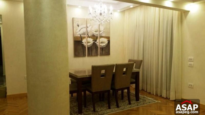 Furnished Apartment with Big Terrace for Rent in Zamalek Furnished Apartment with Big Terrace for Rent in Zamalek