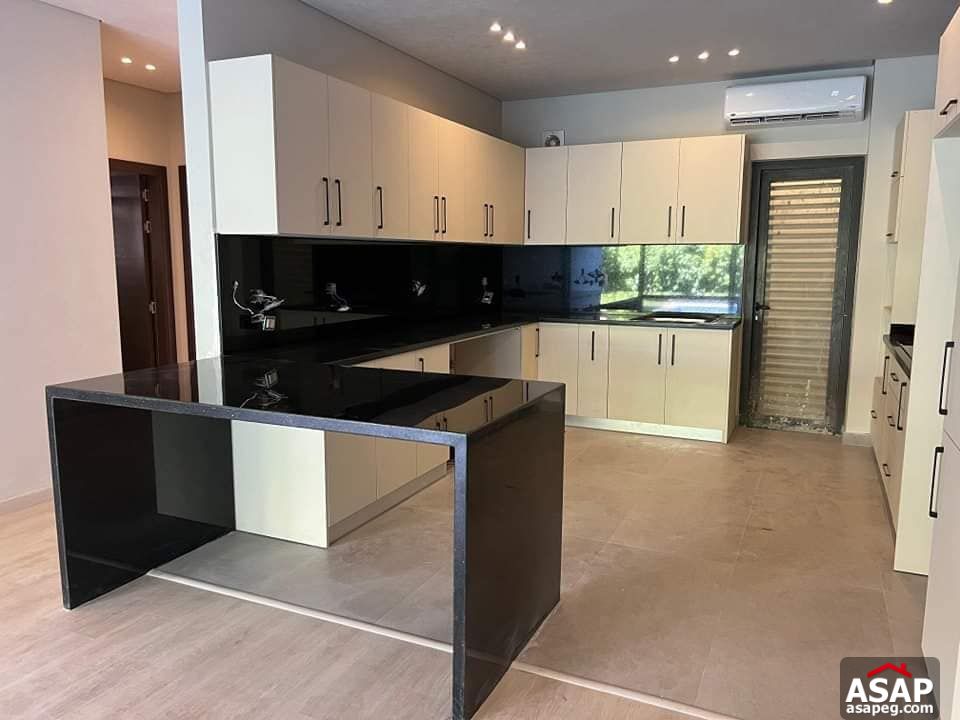 Ground Floor with Pool for Rent in Lake View Residence Ground Floor with Pool for Rent in Lake View Residence