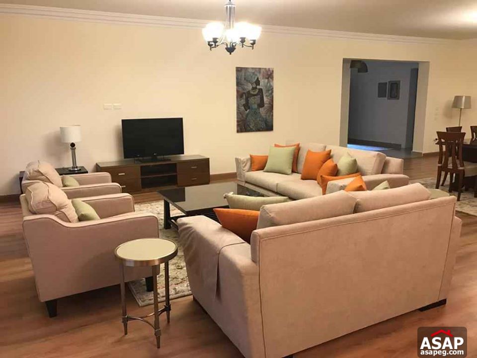 Apartment for Rent in New Cairo compounds - Katameya Heights