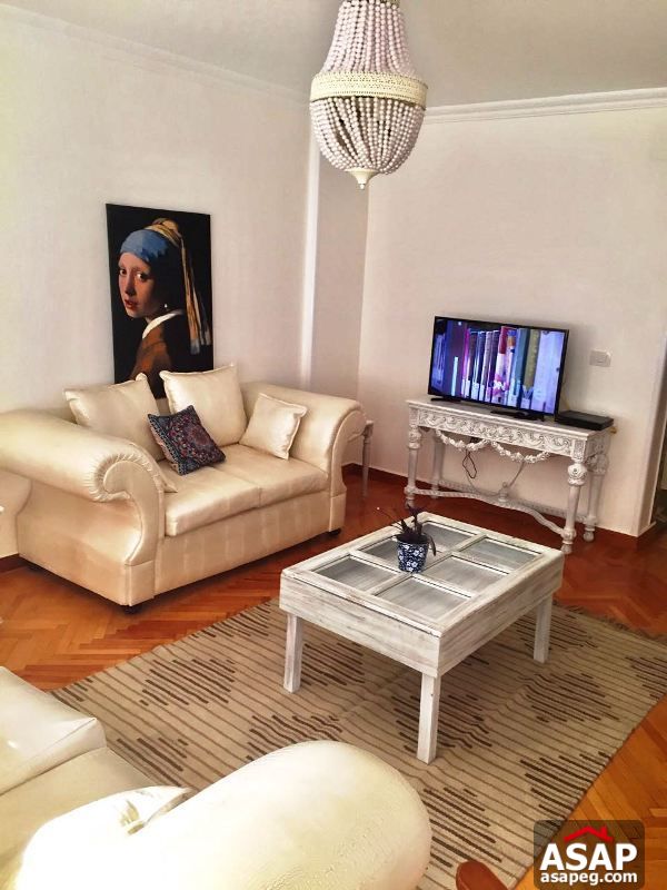 Furnished Apartment with Balcony in Zamalek