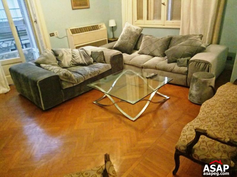 Furnished Apartment with Balcony for Rent in Zamalek Furnished Apartment with Balcony for Rent in Zamalek