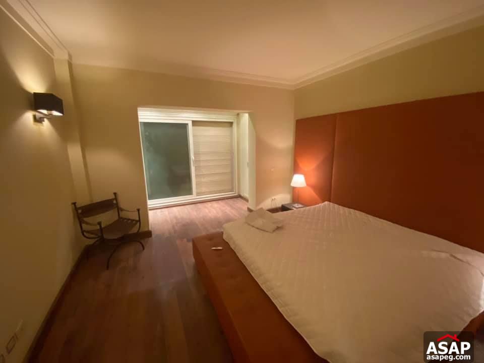 Furnished Flat with Nile View in Zamalek