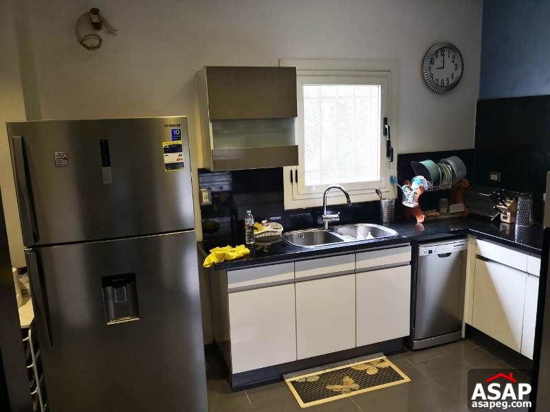 Twin House with Garden for Rent in Teba Compound - New Cairo Twin House with Garden for Rent in Teba Compound - New Cairo