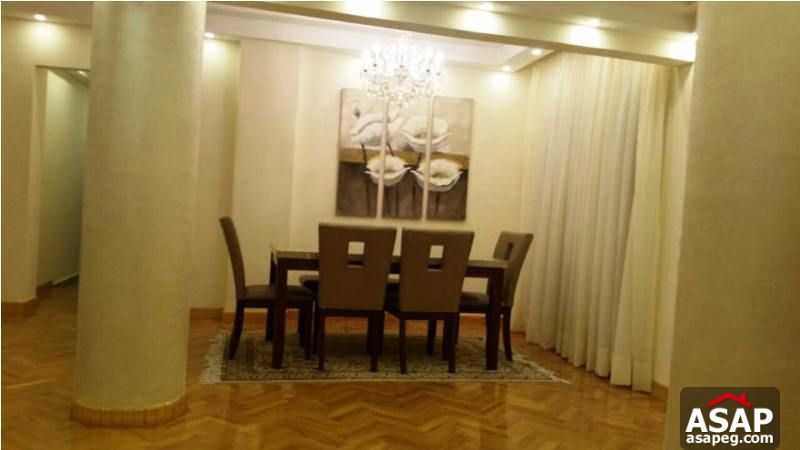 Furnished Apartment with Big Terrace for Rent in Zamalek Furnished Apartment with Big Terrace for Rent in Zamalek