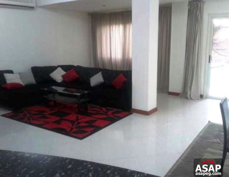 Furnished Villa with Garden for Rent in Katameya Residence Furnished Villa with Garden for Rent in Katameya Residence