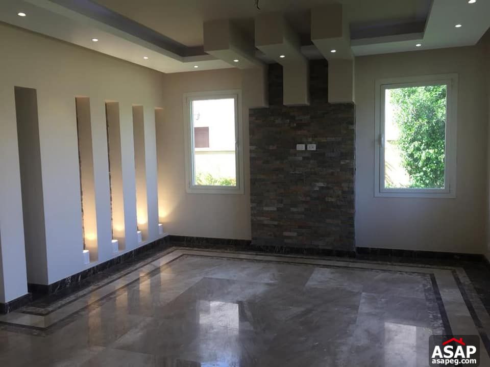 Villa with Big Garden for Rent in Mivida Villa with Big Garden for Rent in Mivida