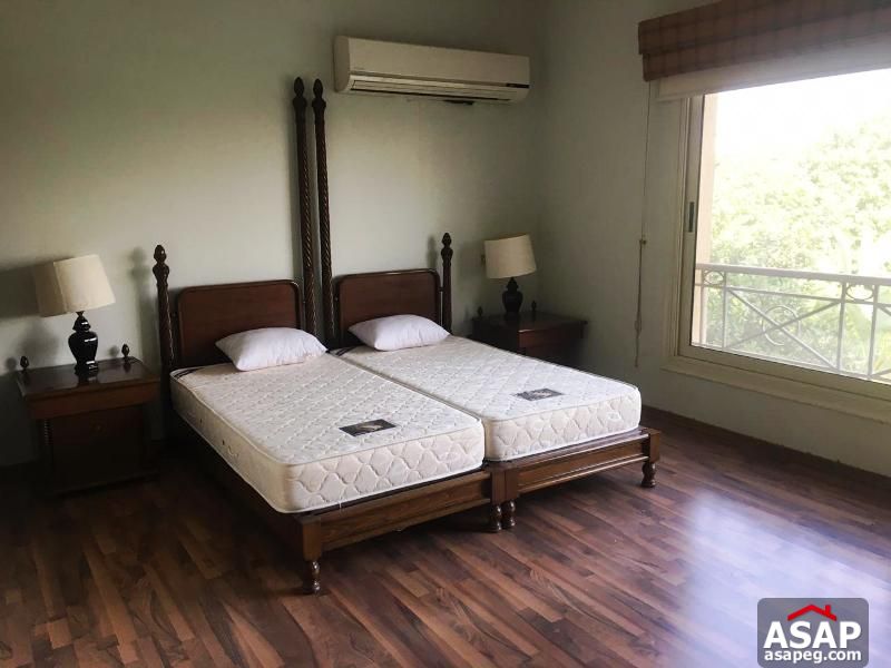 Furnished Apartment with Garden View in Katameya Heights Furnished Apartment with Garden View in Katameya Heights