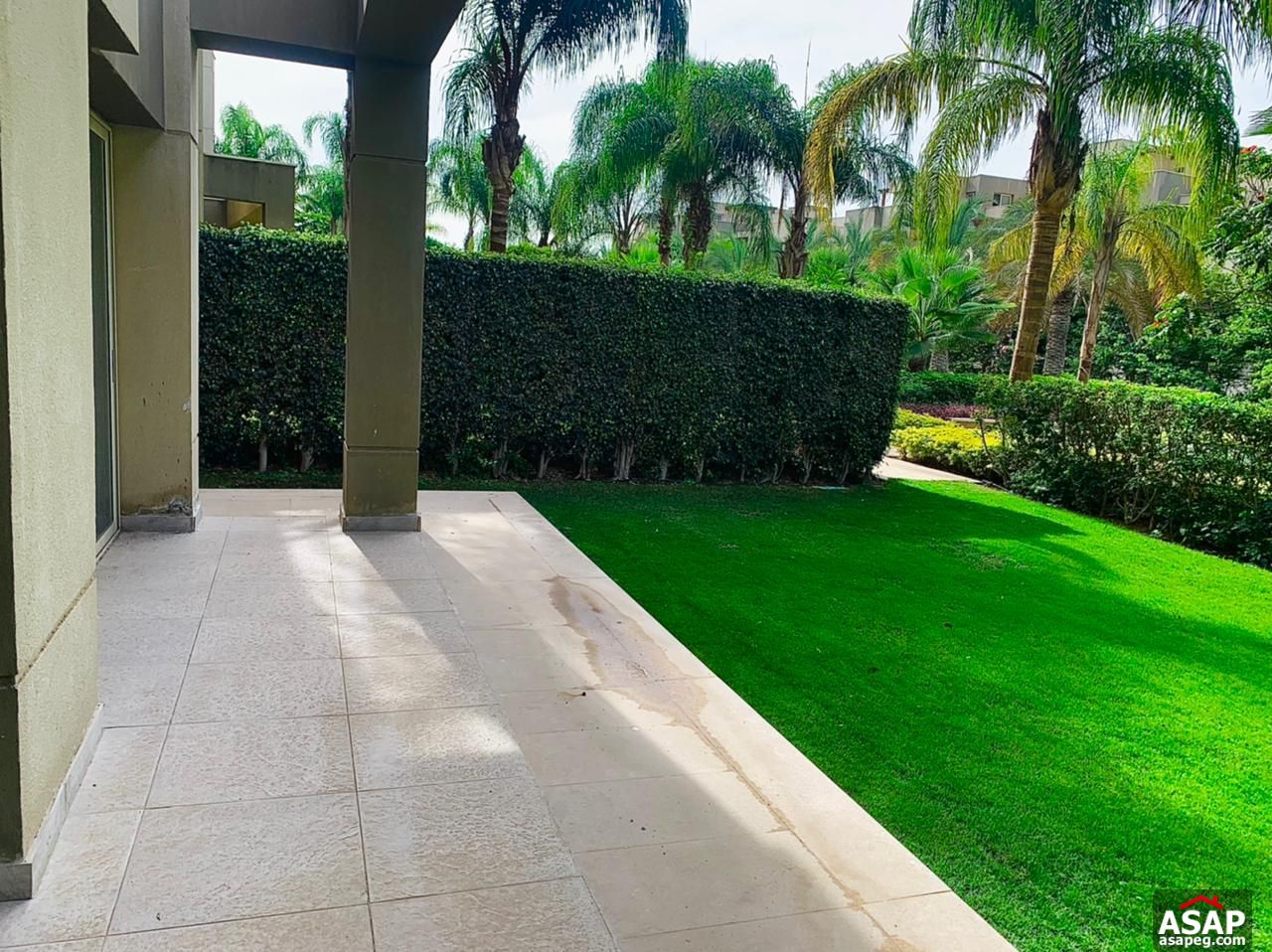 Duplex with Garden for Rent in Park View Hassan Allam