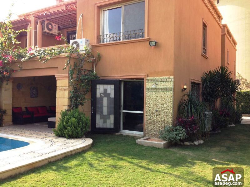 Fully Furnished Twin House for Rent in New Cairo