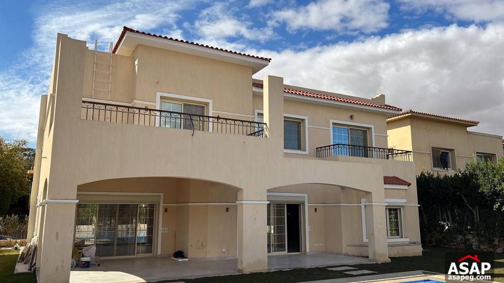 Stand Alone with Pool for Rent in El Gezira Compound