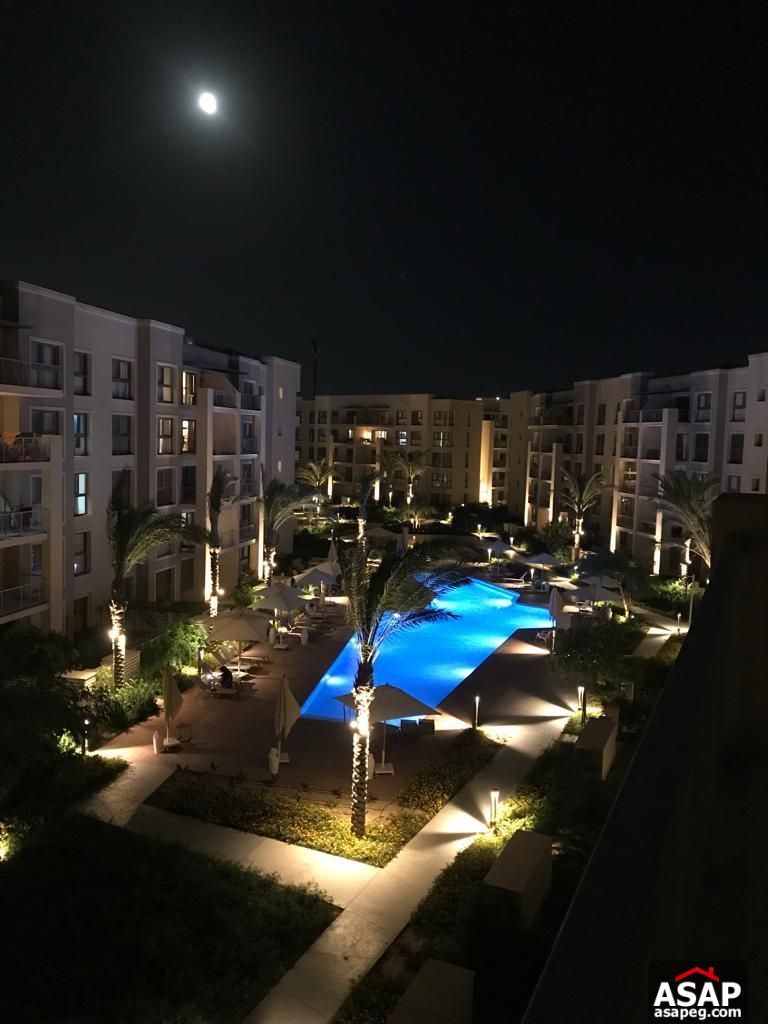 Furnished Chalet with Pool View for Sale in Marassi Furnished Chalet with Pool View for Sale in Marassi