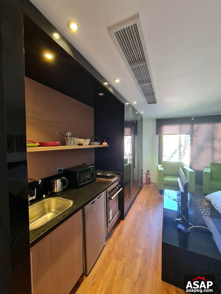 Furnished Studio for Rent in Katameya Dunes