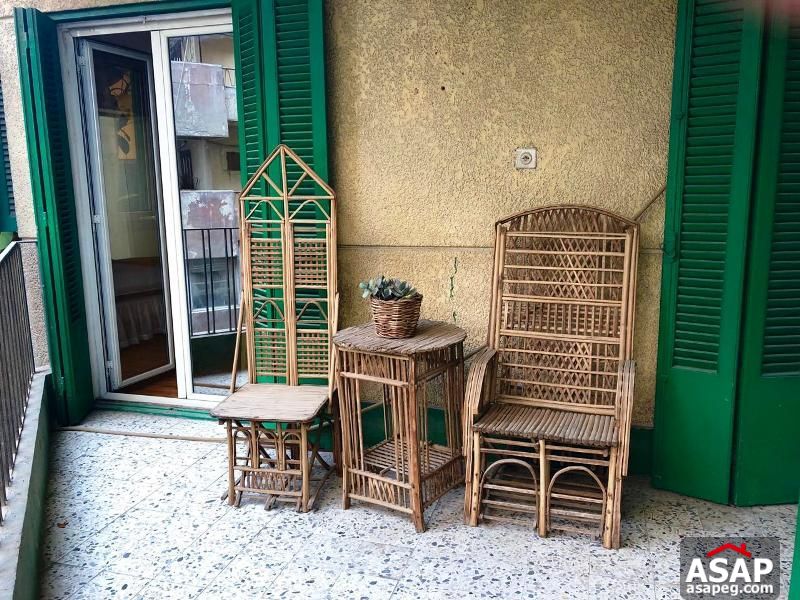Flat with Big Balcony in Zamalek for Rent Flat with Big Balcony in Zamalek for Rent