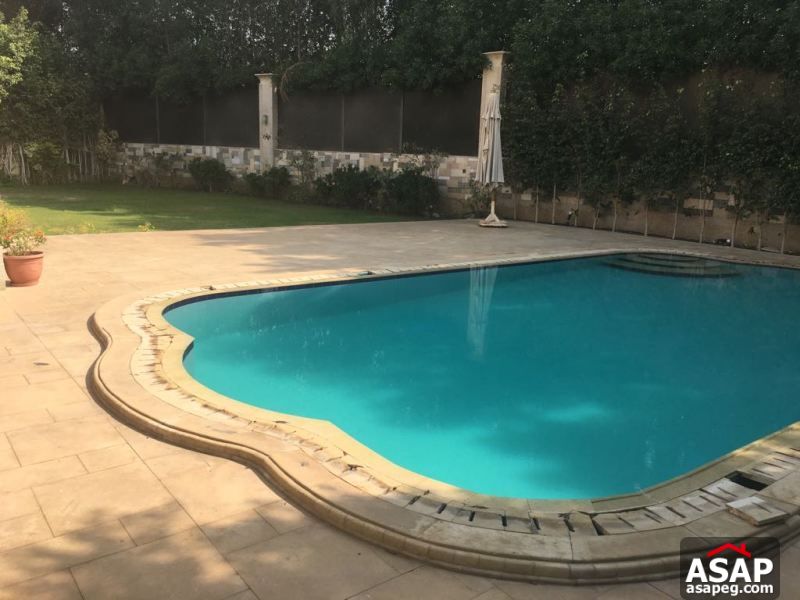 Villa with Pool for Rent in El Gezira - New Cairo Villa with Pool for Rent in El Gezira - New Cairo