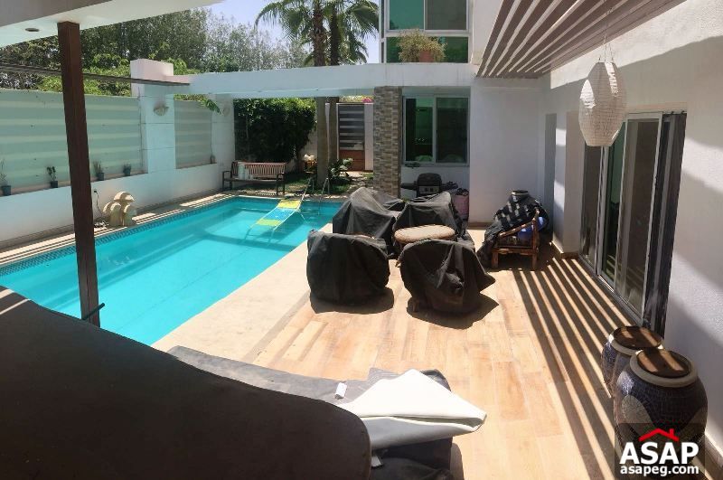 Stand Alone with Pool for Rent in Katameya Heights