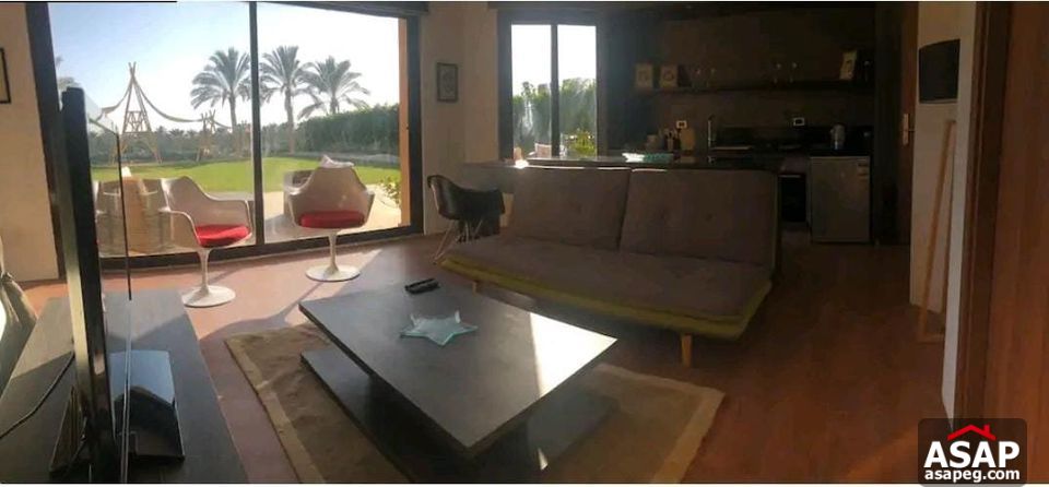 Furnished Studio for Rent in Katameya Dunes