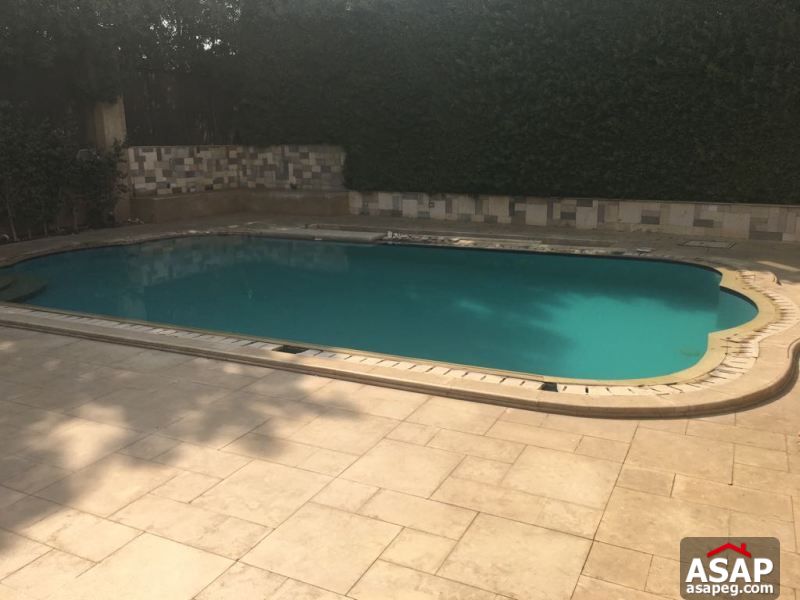 Villa with Pool for Rent in El Gezira - New Cairo Villa with Pool for Rent in El Gezira - New Cairo