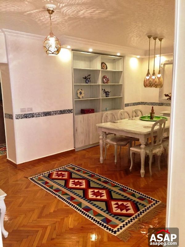 Furnished Apartment with Balcony in Zamalek